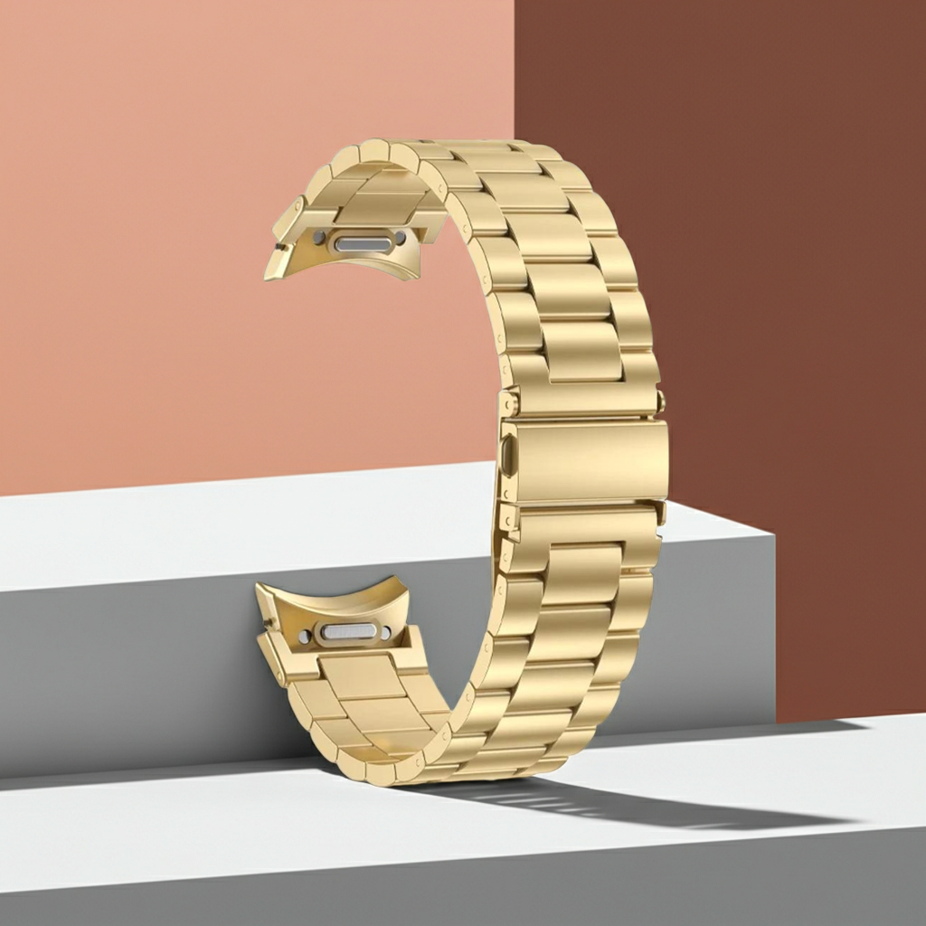 20mm One Click Stainless Steel Link Band for Samsung Galaxy Watch 6