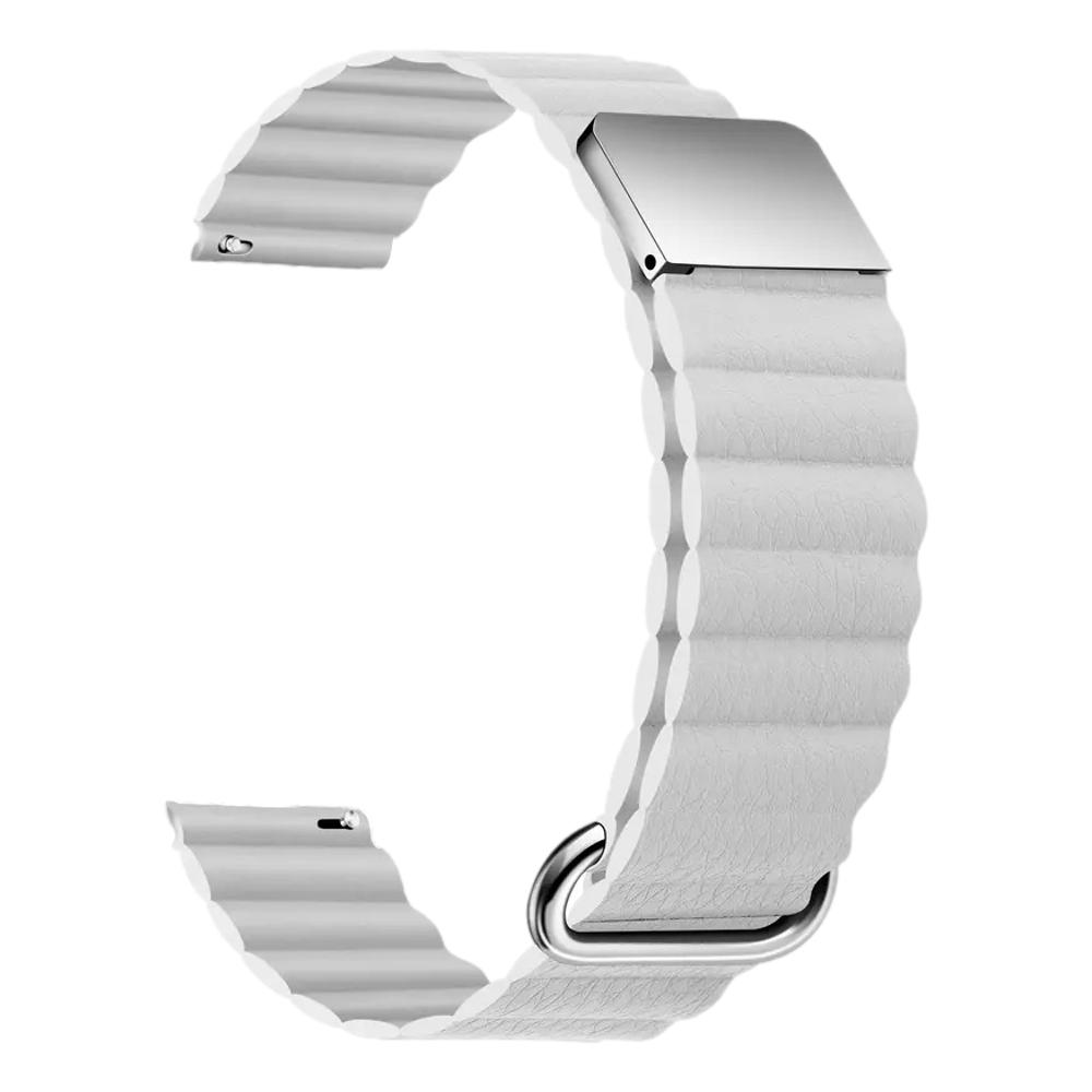 20mm Magnetic PU Leather Band for Samsung Galaxy Watch 4/5/6