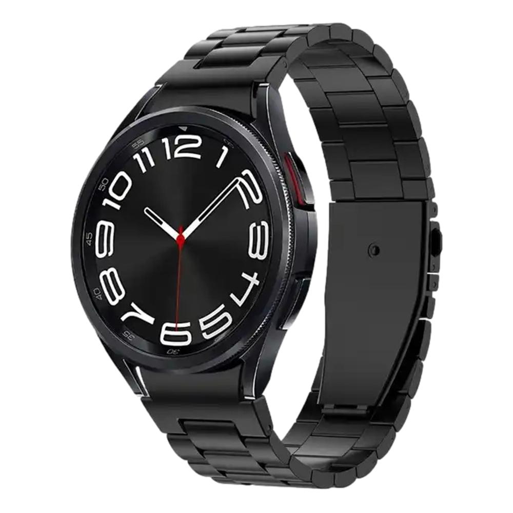 20mm One Click Stainless Steel Link Band for Samsung Galaxy Watch 6