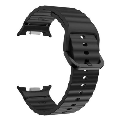Wavy Stitch Silicone Band compatible with Samsung Galaxy Watch 8 / Classic
