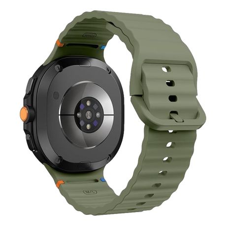 Wavy Stitch Silicone Band compatible with Samsung Galaxy Watch 8 / Classic