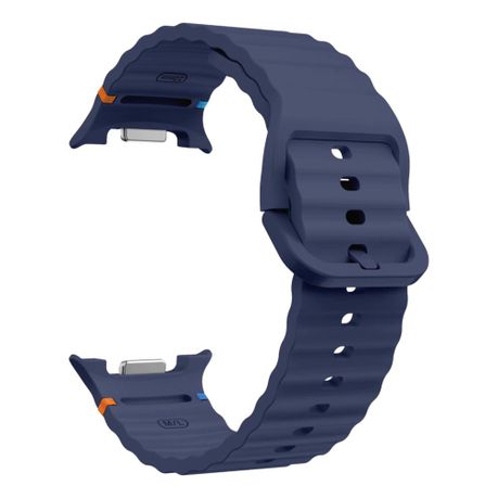 Wavy Stitch Silicone Band compatible with Samsung Galaxy Watch 8 / Classic