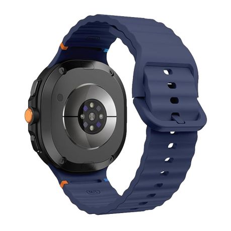 Wavy Stitch Silicone Band compatible with Samsung Galaxy Watch 8 / Classic