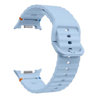 Wavy Stitch Silicone Band compatible with Samsung Galaxy Watch 8 / Classic