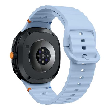 Wavy Stitch Silicone Band compatible with Samsung Galaxy Watch 8 / Classic