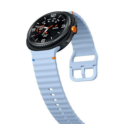 Wavy Stitch Silicone Band compatible with Samsung Galaxy Watch 8 / Classic