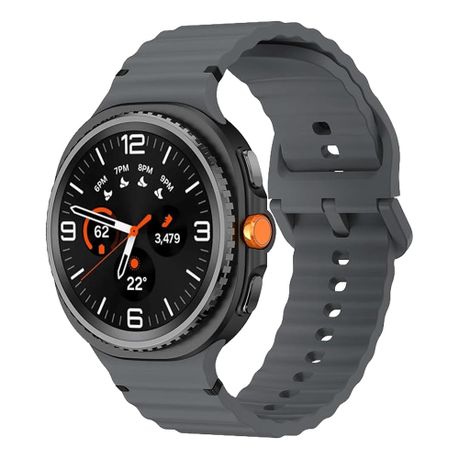 Wavy Stitch Silicone Band compatible with Samsung Galaxy Watch 8 / Classic