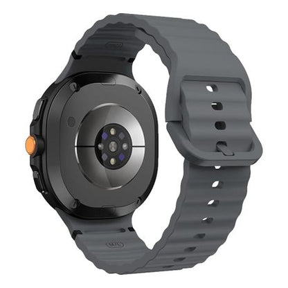 Wavy Stitch Silicone Band compatible with Samsung Galaxy Watch 8 / Classic