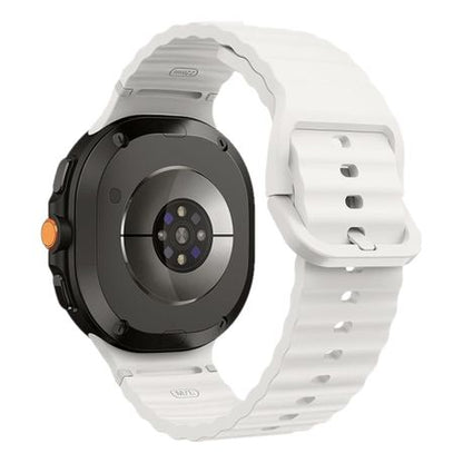 Wavy Stitch Silicone Band compatible with Samsung Galaxy Watch 8 / Classic