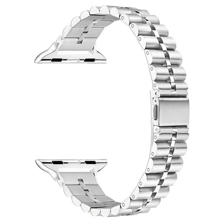 14mm Slim 3 Bead Link Band compatible with Apple Watch