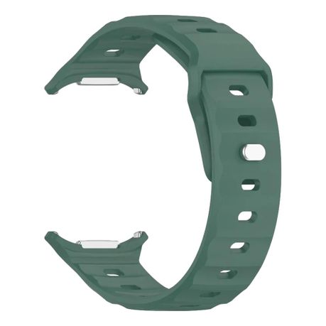 Square Buckle Silicone Band compatible with Samsung Galaxy Watch Ultra 47mm
