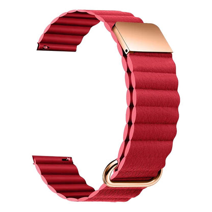 20mm Magnetic PU Leather Band for Samsung Galaxy Watch 4/5/6
