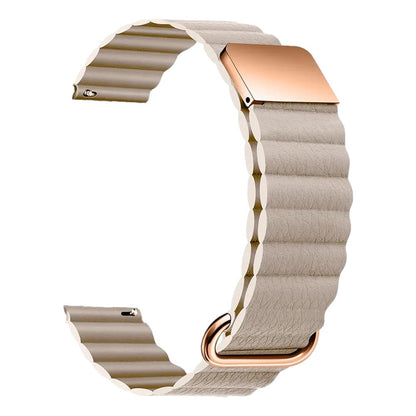20mm Magnetic PU Leather Band for Samsung Galaxy Watch 4/5/6